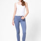 ג'ינס סקיני גזרה גבוהה STEEL BLUE - MASHBIR//365 - 3