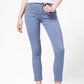 ג'ינס סקיני גזרה גבוהה STEEL BLUE - MASHBIR//365 - 1