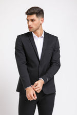 ג'קט SLIM מחוייט שחור - MASHBIR//365