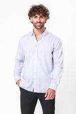 חולצה מכופתרת צבע לבן - MASHBIR//365