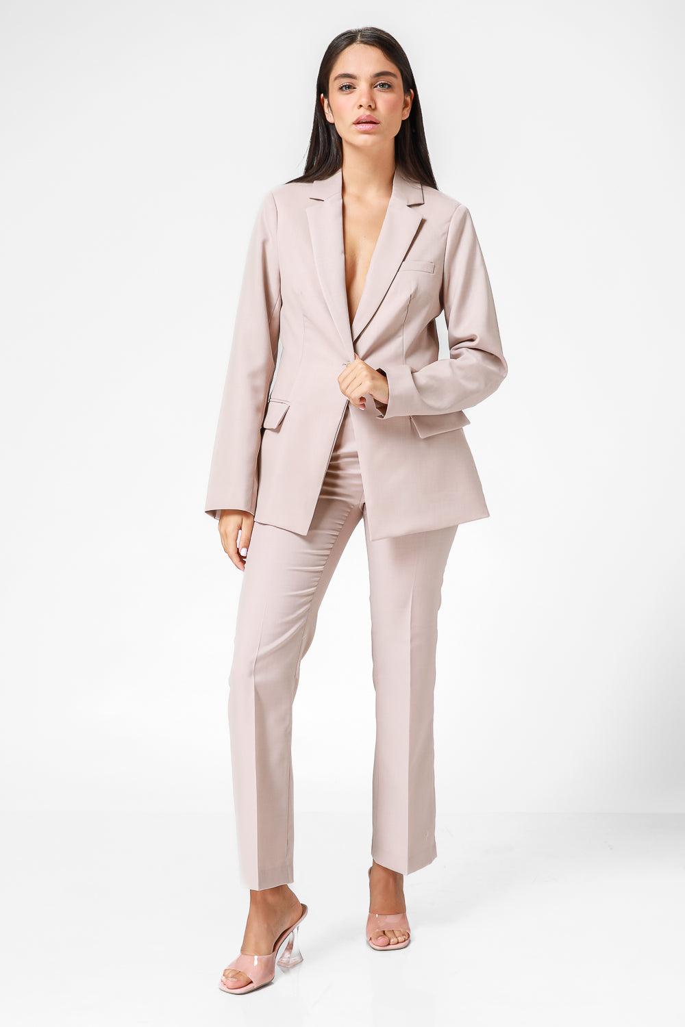 ג'קט קלאסי בצבע ורוד - MASHBIR//365