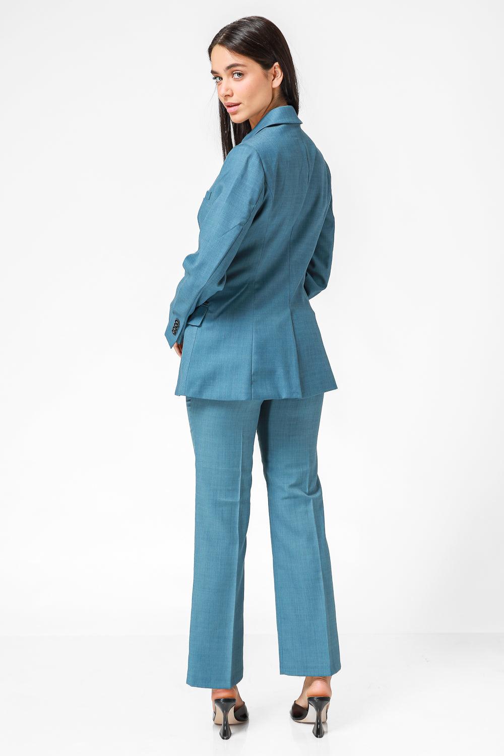 ג'קט קלאסי בצבע כחול - MASHBIR//365