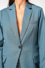 ג'קט קלאסי בצבע כחול - MASHBIR//365