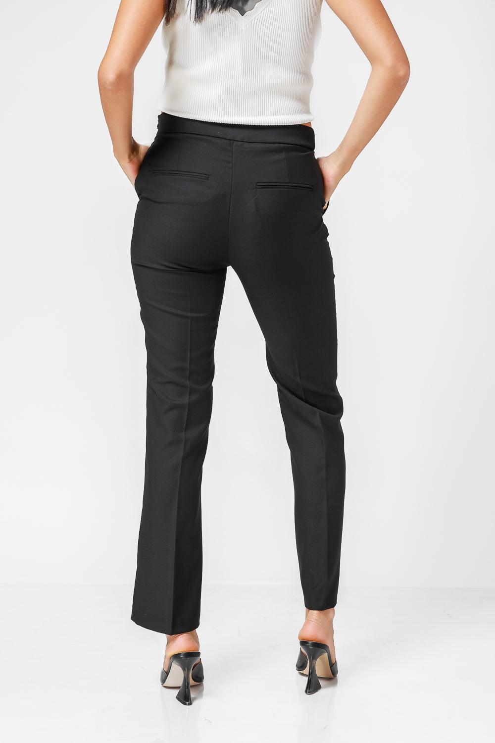 מכנסי אלגנט בצבע שחור - MASHBIR//365