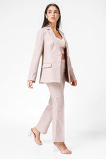 מכנסי אלגנט בצבע פודרה - MASHBIR//365