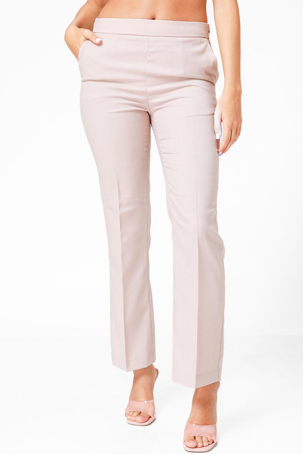 מכנסי אלגנט בצבע פודרה - MASHBIR//365