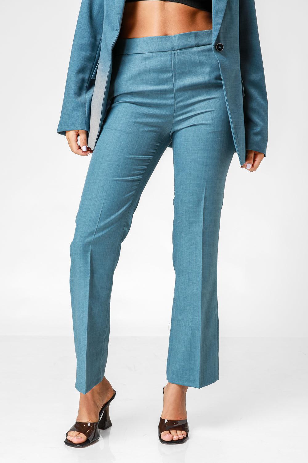 מכנסי אלגנט בצבע כחול - MASHBIR//365