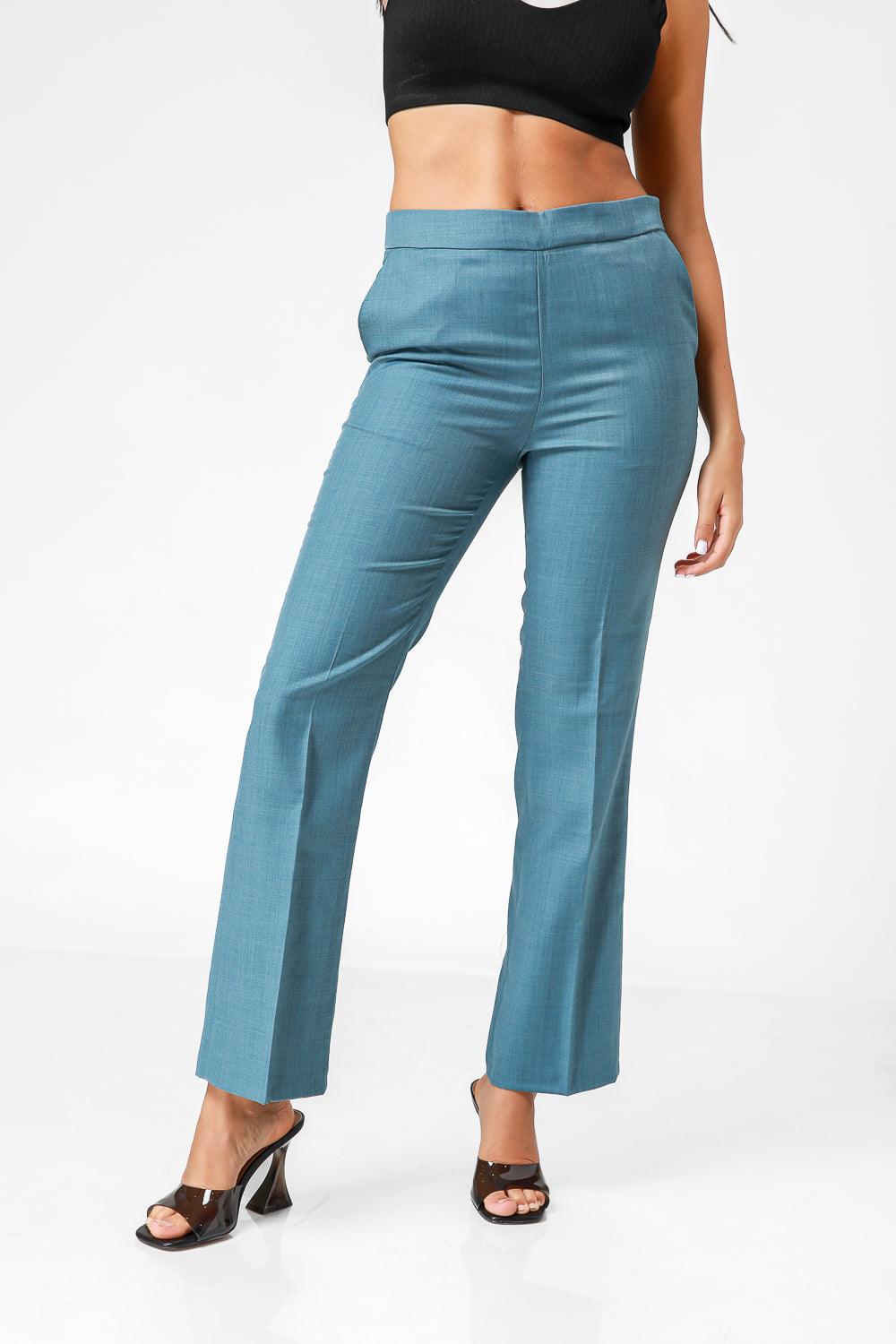 מכנסי אלגנט בצבע כחול - MASHBIR//365