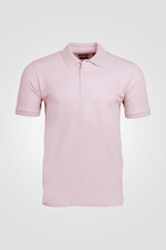 חולצת פולו קצרה ורודה - MASHBIR//365
