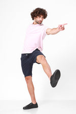 חולצת פולו קצרה ורודה - MASHBIR//365