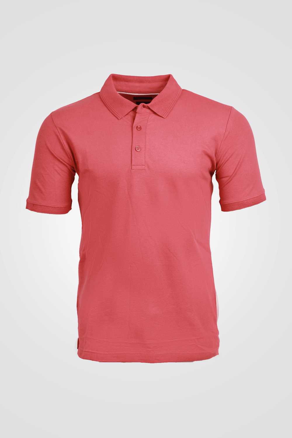 חולצת פולו קצרה בצבע קורל - MASHBIR//365