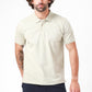 חולצת פולו קצרה בצבע בז' - MASHBIR//365 - 2
