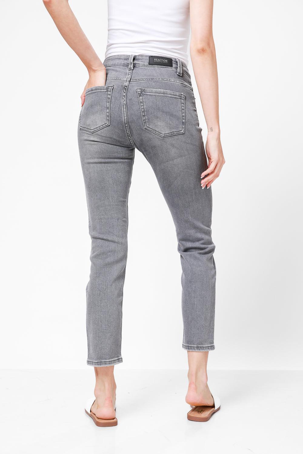 ג'ינס גזרה גבוהה ICE GREY - MASHBIR//365