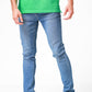 ג'ינס כותנה לייקרה בצבע כחול בהיר - MASHBIR//365 - 1