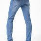 ג'ינס כותנה לייקרה בצבע כחול בהיר - MASHBIR//365 - 5