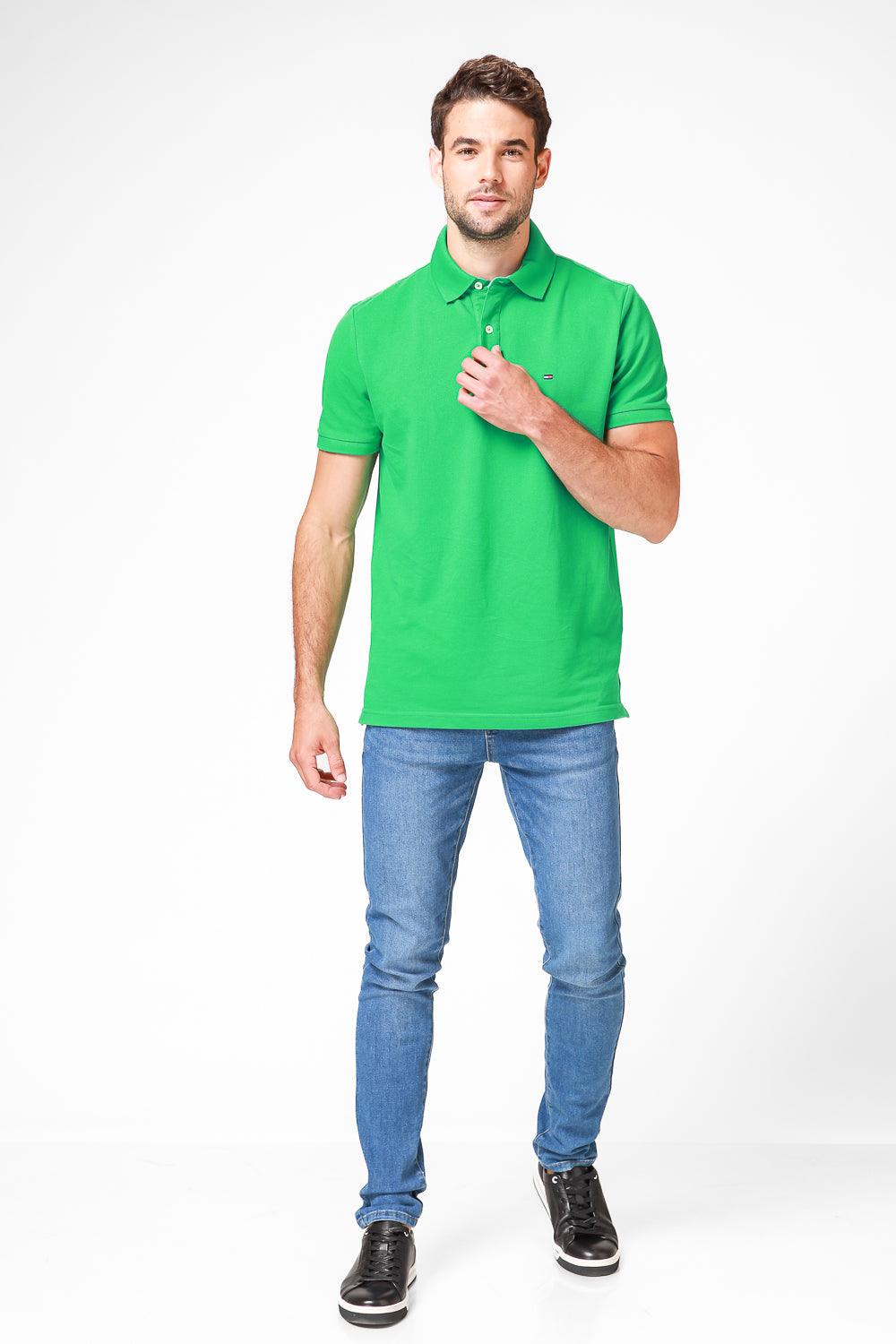 ג'ינס כותנה לייקרה בצבע כחול בהיר - MASHBIR//365