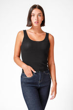 גופייה סרוגה צבע שחור - MASHBIR//365