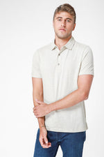 חולצת פולו בצבע בז' ירקרק - MASHBIR//365