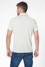 חולצת פולו בצבע בז' ירקרק - MASHBIR//365