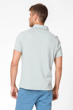 חולצת פולו קצרה בצבע אפור - MASHBIR//365
