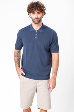 חולצת פולו קצרה כחול - MASHBIR//365