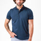 חולצת פולו קצרה צבע נייבי - MASHBIR//365 - 4