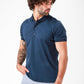 חולצת פולו קצרה צבע נייבי - MASHBIR//365 - 1