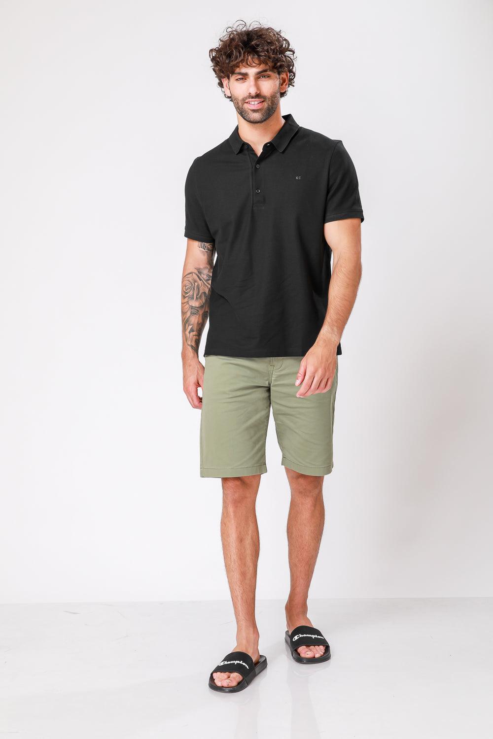 חולצת פולו שחורה - MASHBIR//365