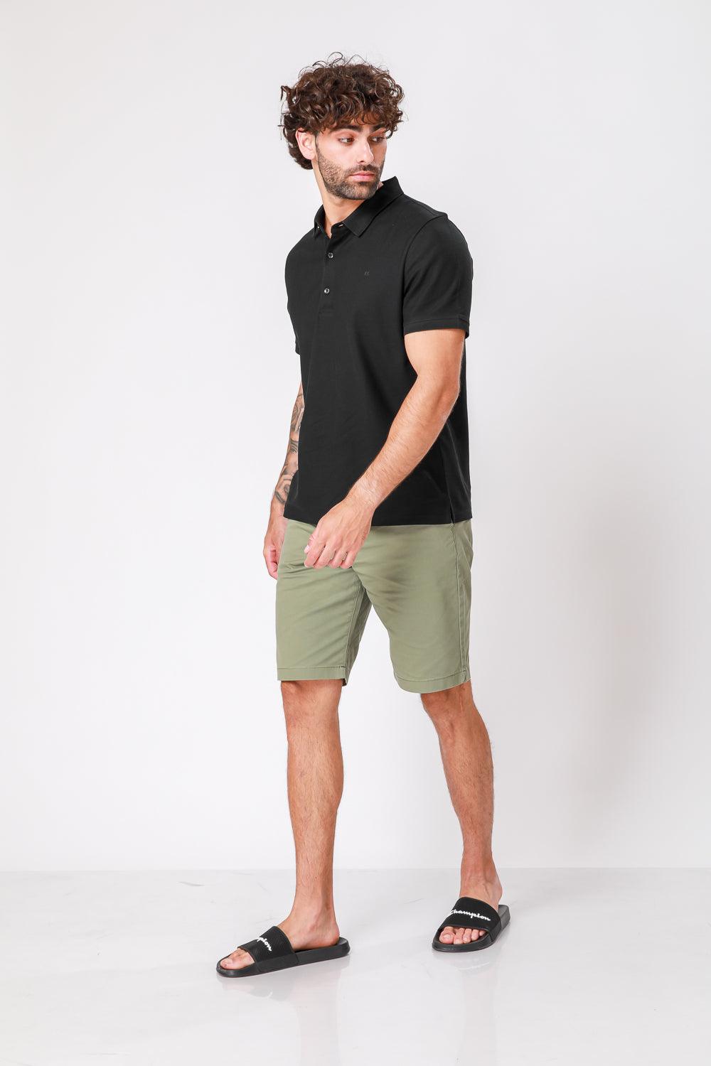 חולצת פולו שחורה - MASHBIR//365