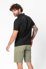 חולצת פולו שחורה - MASHBIR//365