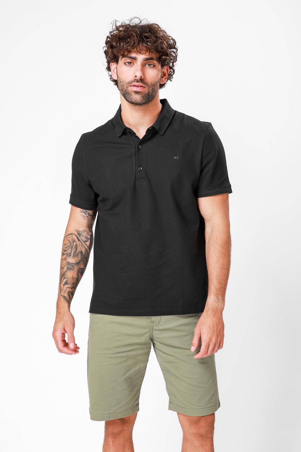 חולצת פולו שחורה - MASHBIR//365