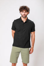 חולצת פולו שחורה - MASHBIR//365