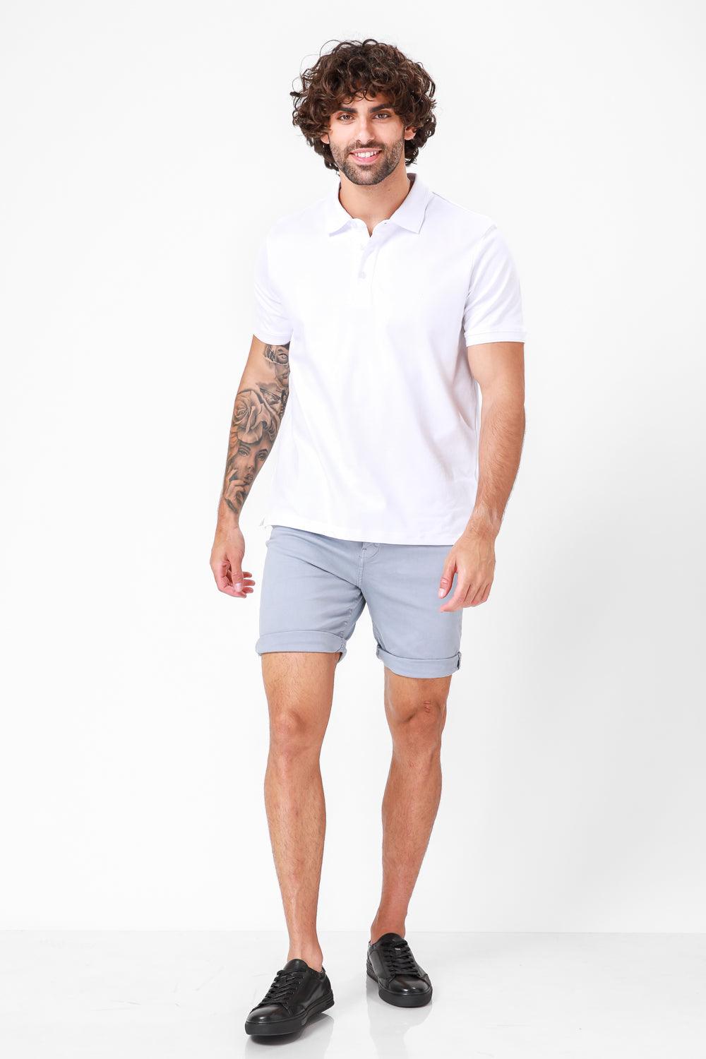 ברמודה עם כיסים בצבע תכלת - MASHBIR//365