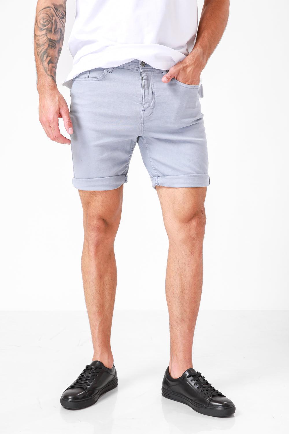 ברמודה עם כיסים בצבע תכלת - MASHBIR//365