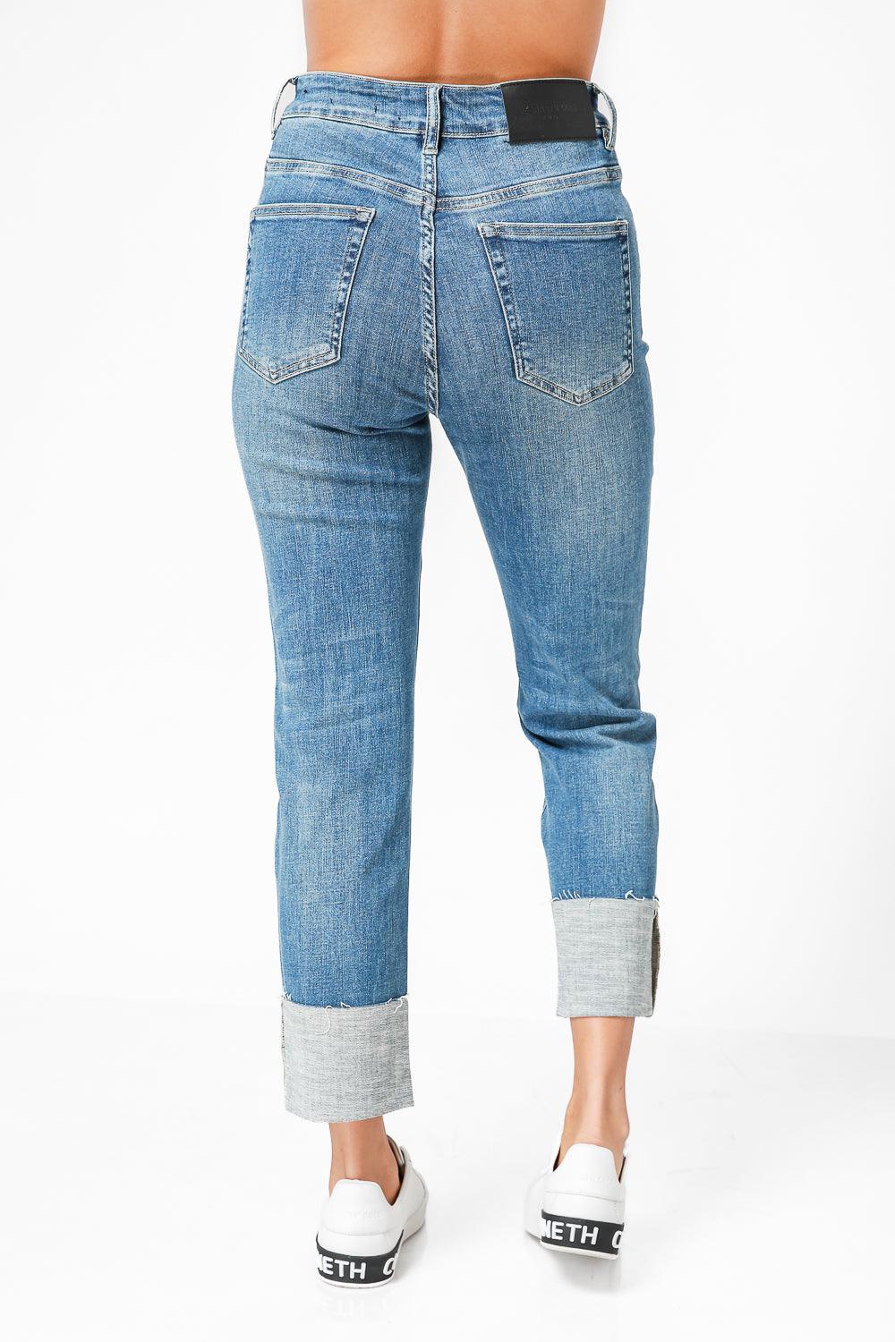 ג'ינס DARK WASH צבע כחול בהיר - MASHBIR//365