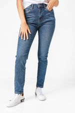 ג'ינס סקיני MID WASH כחול - MASHBIR//365