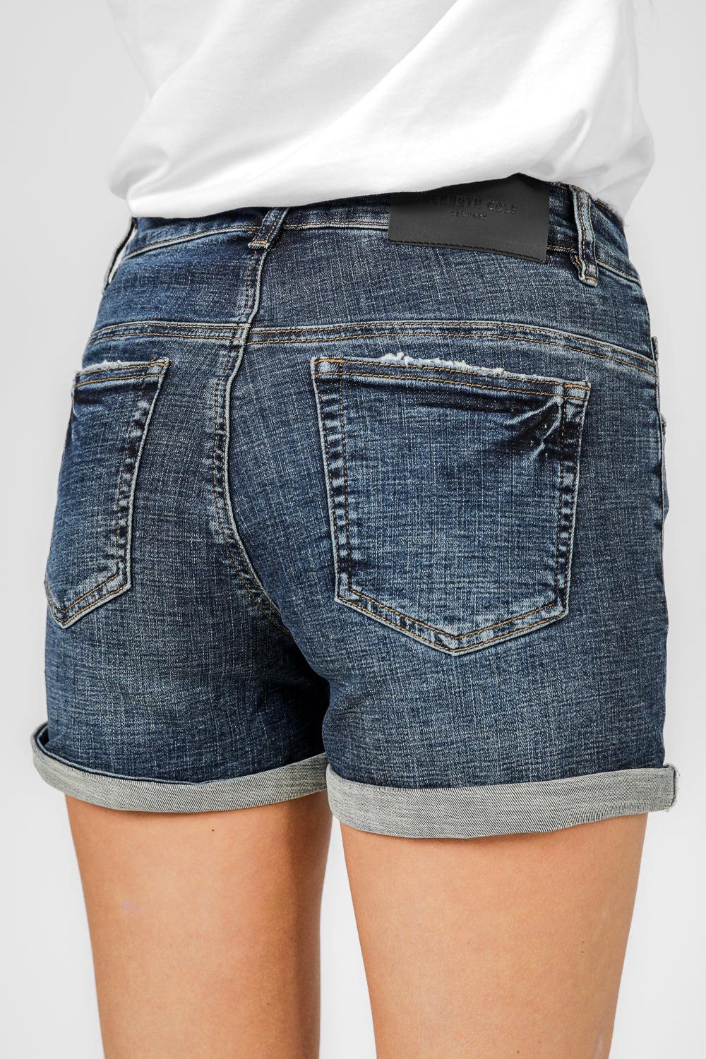 מכנסיים קצרים DARK WASH - MASHBIR//365