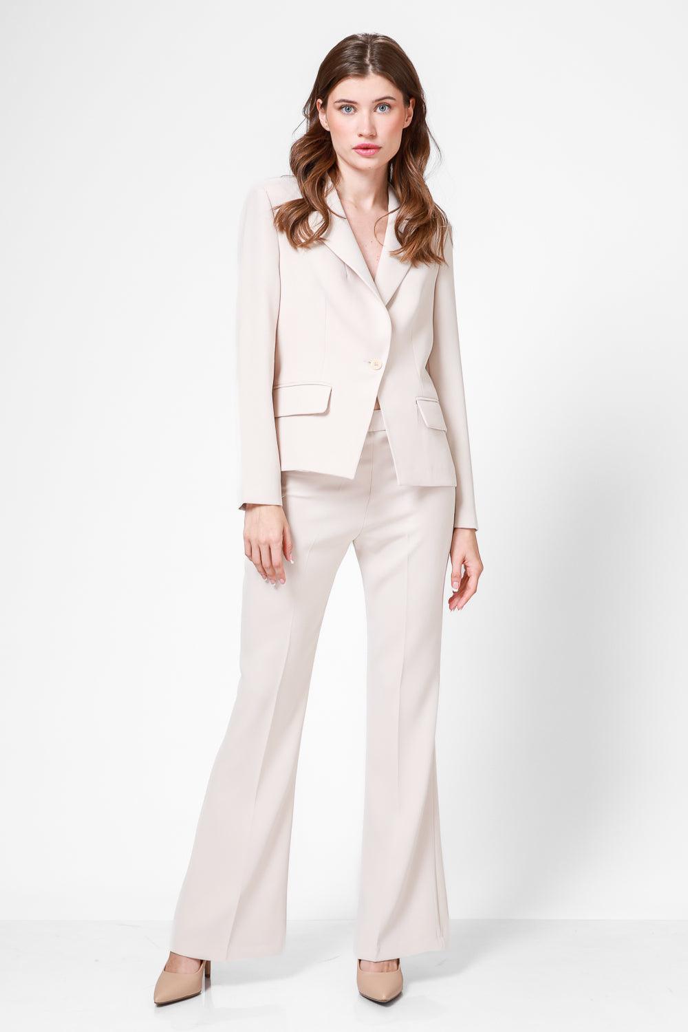 ג'קט מחוייט בצבע בז' - MASHBIR//365