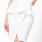חצאית מעטפת בצבע לבן - MASHBIR//365 - 4