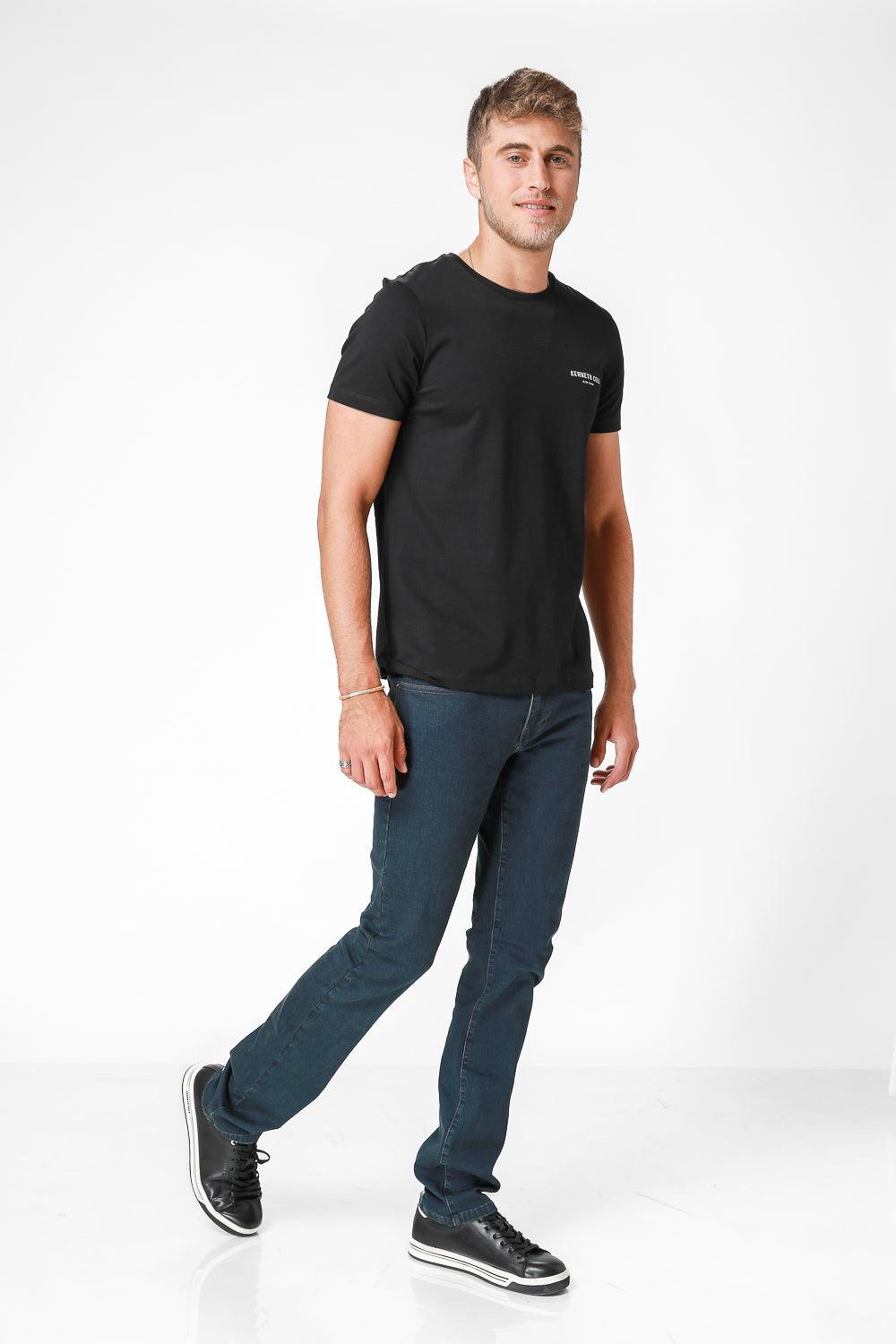 טישירט לוגו ICONS בצבע שחור - MASHBIR//365