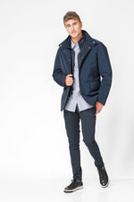 מעיל מרופד צבע NAVY - MASHBIR//365