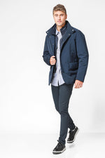 מעיל מרופד צבע NAVY - MASHBIR//365