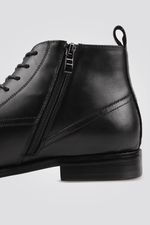 מגפון עור לגבר בצבע שחור - MASHBIR//365