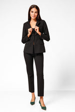 ג'קט אלגנטי מחוייט בצבע שחור - MASHBIR//365