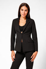 ג'קט אלגנטי מחוייט בצבע שחור - MASHBIR//365
