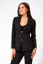 ג'קט אלגנטי מחוייט בצבע שחור - MASHBIR//365