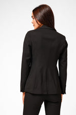 ג'קט אלגנטי מחוייט בצבע שחור - MASHBIR//365