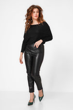 מכנסי סיגר בצבע שחור - MASHBIR//365