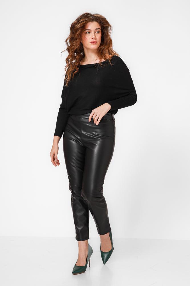 מכנסי סיגר בצבע שחור - MASHBIR//365