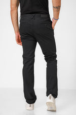 מכנסי כותנה בצבע נייבי - MASHBIR//365